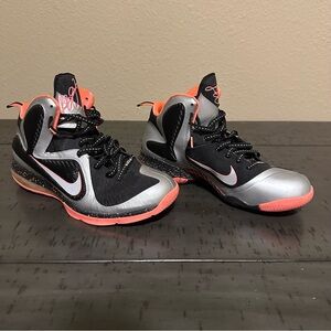 Nike LeBron 9 Mango Basketball Shoes